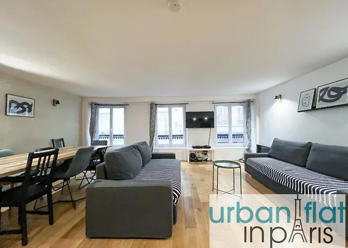 Urban Flat 89 - Charming 3 Bedroom Flat In Paris