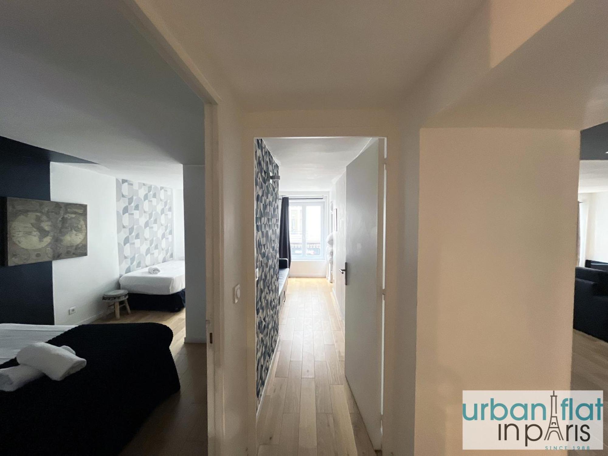 Urban Flat 89 - Charming 3 Bedroom Flat In Appartement Paris