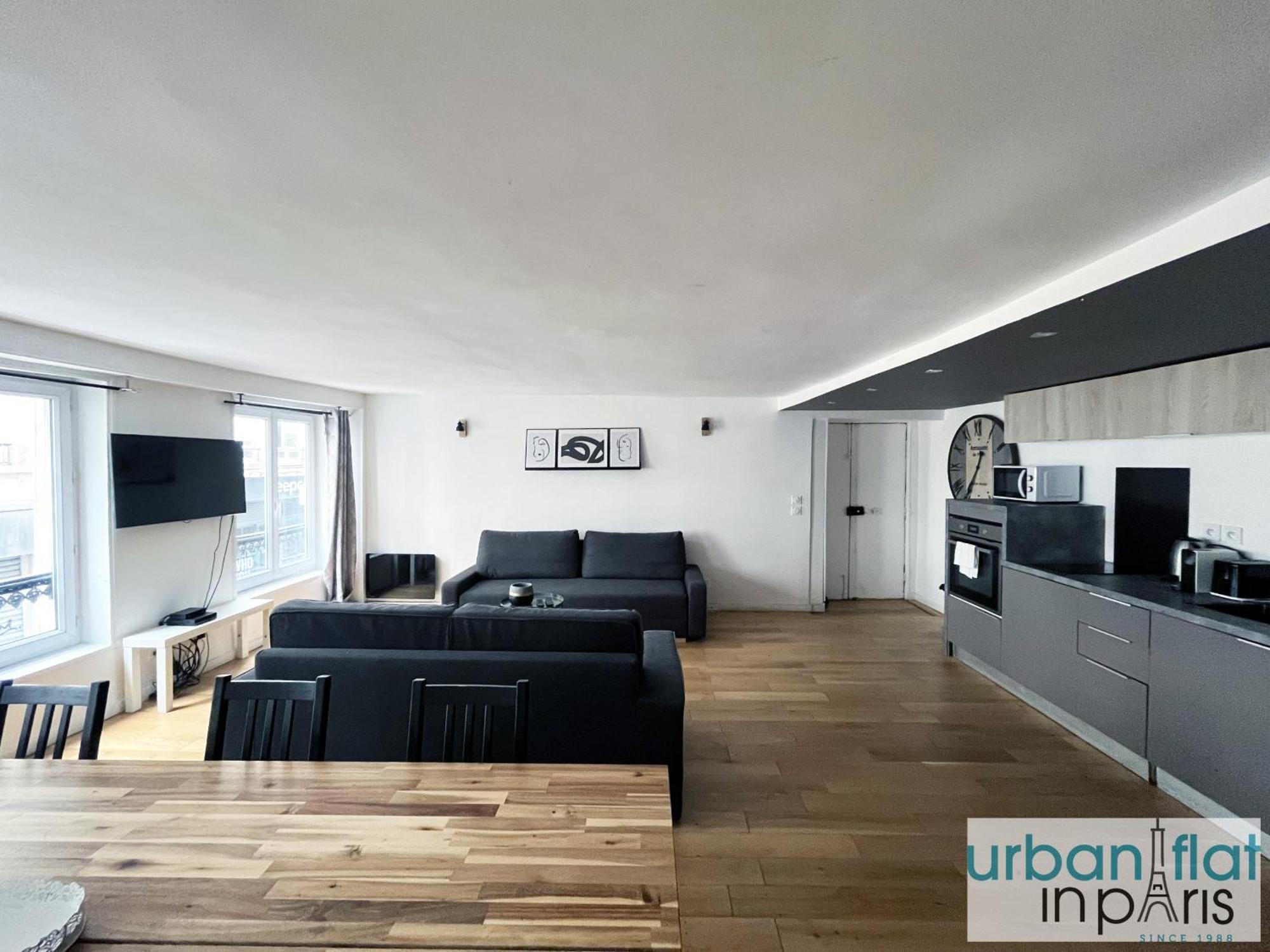 Urban Flat 89 - Charming 3 Bedroom Flat In * Paris