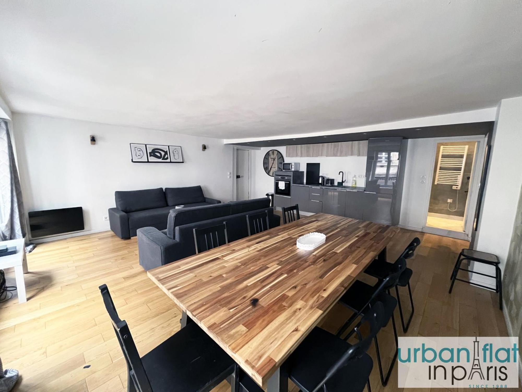 Urban Flat 89 - Charming 3 Bedroom Flat In * Paris