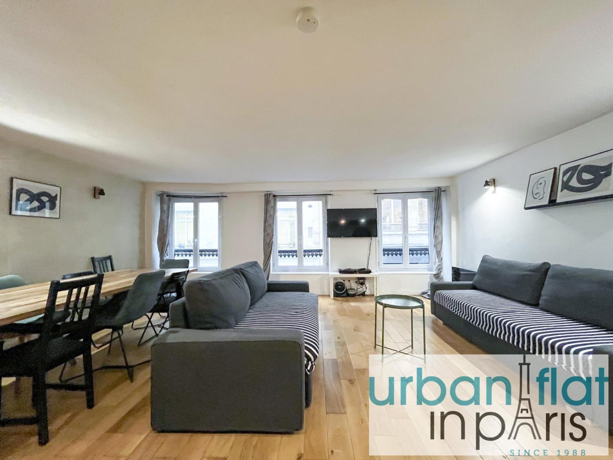 Urban Flat 89 - Charming 3 Bedroom Flat In Paris
